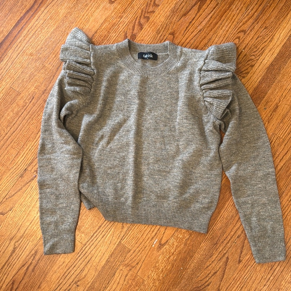 Fab’rik sweater, small, brown